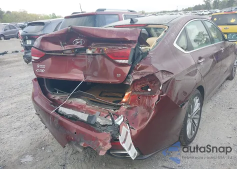 2016 Hyundai Genesis 3.8L from USA, damaged, VIN KMHGN4JE9GU107337